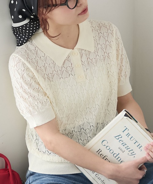 MALBON レーシークルーセーター MALBON_IN7572_21_model.jpg