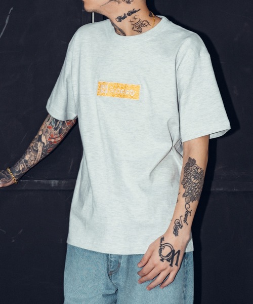 【新品・M】subciety クラス Tee／ホワイト・正規品 SAINT M×××××× - 【ラスト1点】SM-HR8-0000-035 / LS TEE