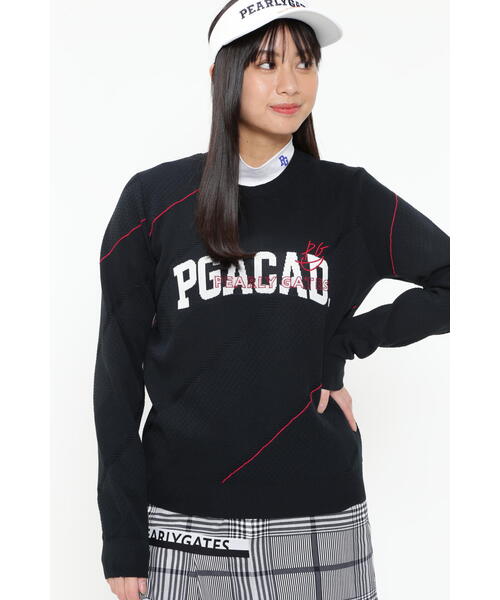 パーリーゲイツ　ニット　セーター　シンプソンズ　レディース　0 S パーリーゲイツ ニット セーター シンプソンズ レディース 0 S