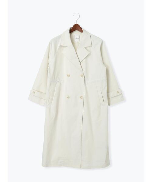 Te chichi TERRASSE コート アウター 「撥水/防花粉」ドロストトレンチ