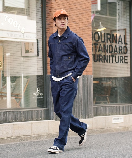 JIGGYS SHOP（ジギーズショップ） デニムジャケット gジャン 襟付き