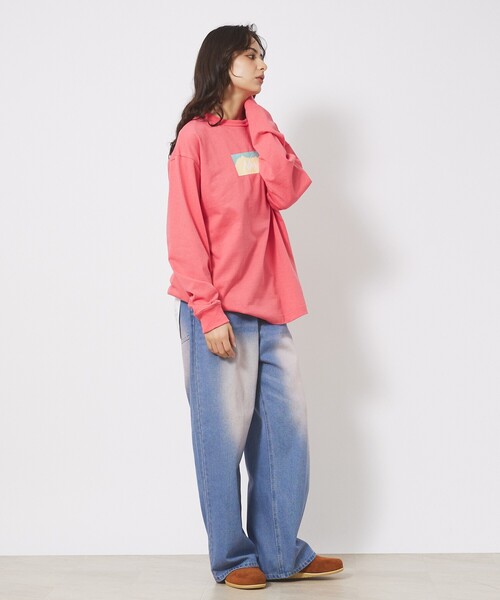 NANGA（ナンガ） tシャツ 「NANGA/ナンガ」ECO HYBRID BOX LOGO LS