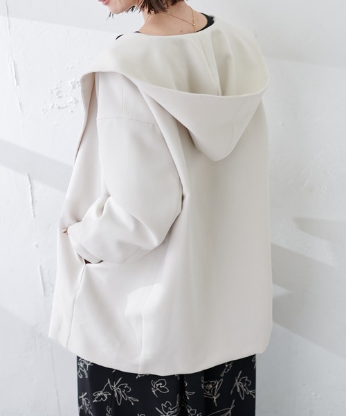 「COLLAGE GALLARDAGALANTE」 コート FREE アイボリー レディース_画像6