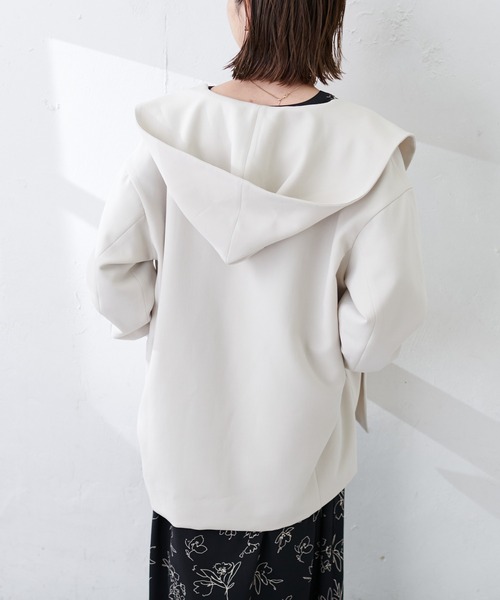 「COLLAGE GALLARDAGALANTE」 コート FREE アイボリー レディース_画像7