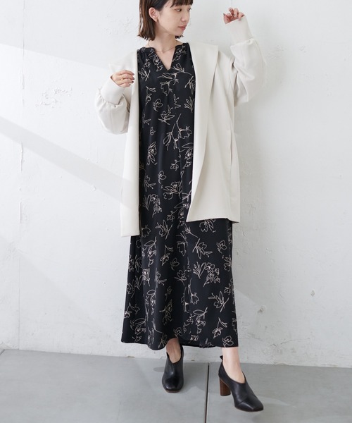 「COLLAGE GALLARDAGALANTE」 コート FREE アイボリー レディース_画像8