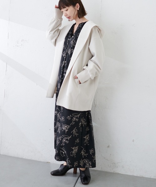 「COLLAGE GALLARDAGALANTE」 コート FREE アイボリー レディース_画像9