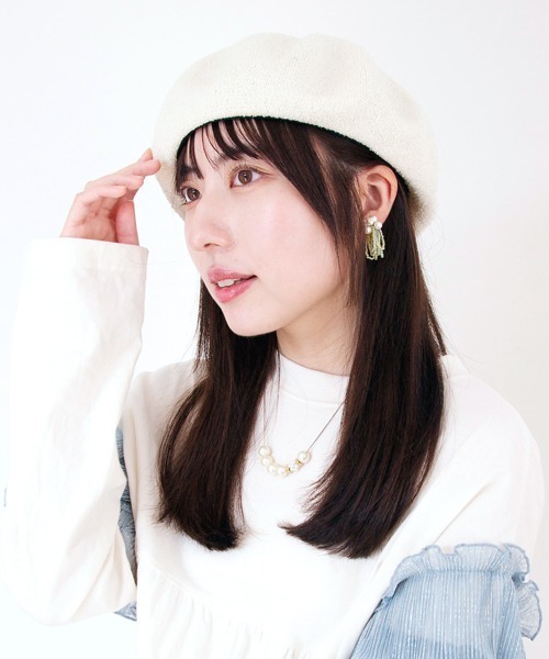agnes.b コットン ラスタベレー帽 タム帽 ジャマイカ 帽子 新品