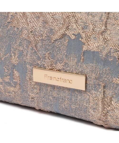 Francfranc（フランフラン） ポーチ ゴールドマチエール ポーチ L