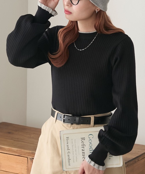 BONLECILL（ボンルシール） ニット セーター 「至福のカヌレニット