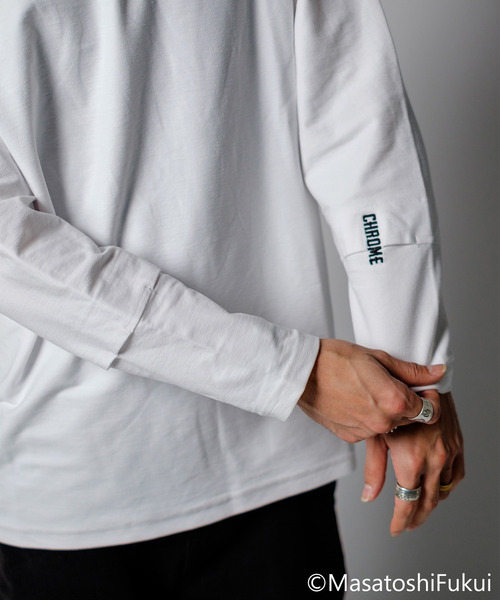 【Mサイズ試着のみ】CHROME ライムストーン ケーブ ロングスリーブ ティー CHROME ( クローム ) Tシャツ・カジュアルウェア