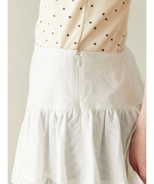 LILY BROWN（リリーブラウン） パンツ レイヤードフレアパンツ