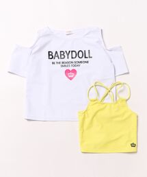 BABYDOLL（ベビードール） アンサンブル 水陸両用Tシャツ×キャミソール