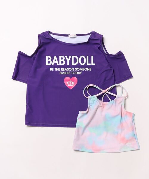 BABYDOLL（ベビードール） アンサンブル 水陸両用Tシャツ×キャミソール
