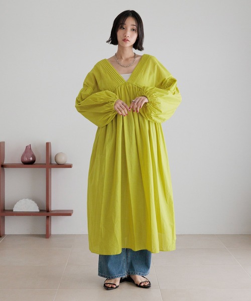 LOWRYS FARM（ローリーズファーム） ワンピース ボイルギャザー