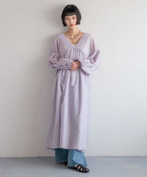 LOWRYS FARM（ローリーズファーム） ワンピース ボイルギャザー