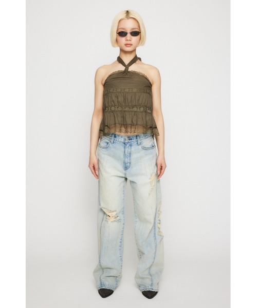 LAGUA GEM（ラグアジェム） HALTER NECK SOFT トップス レディース