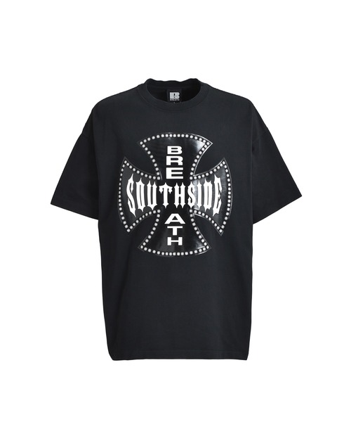 BREATH tシャツ SOUTHSIDE CROSS LOGO TEE メンズ : ZOZOTOWN Yahoo!店 