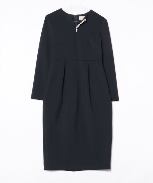 UNITED ARROWS 「UNITED ARROWS」 長袖ワンピース 36 ネイビー UNITED ARROWS 「UNITED ARROWS」 長袖ワンピース 36 ネイビー