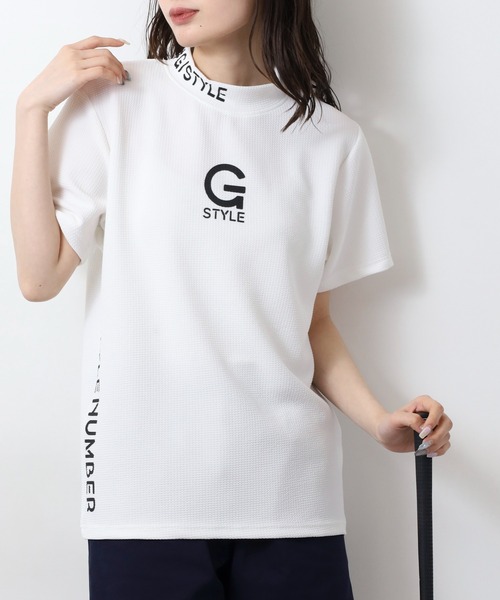 FUNALIVE（ファンアライブ） tシャツ ドライ モックネック ロゴ 半袖T