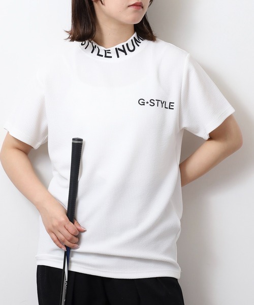FUNALIVE（ファンアライブ） tシャツ ドライ モックネック ロゴ 半袖T