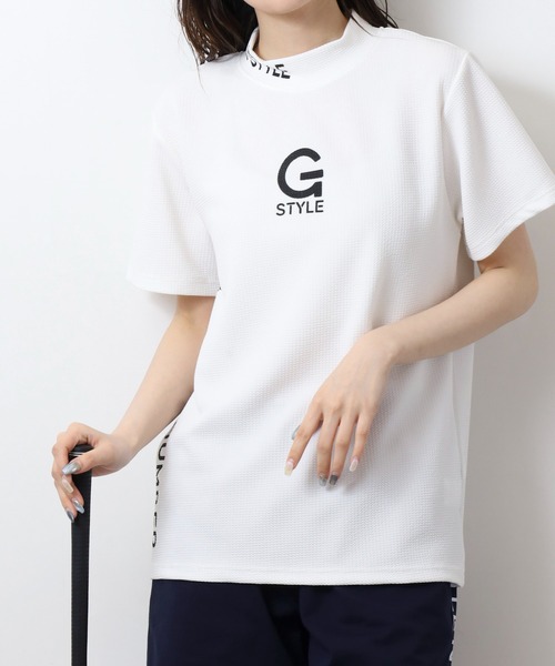 FUNALIVE（ファンアライブ） tシャツ ドライ モックネック ロゴ 半袖T