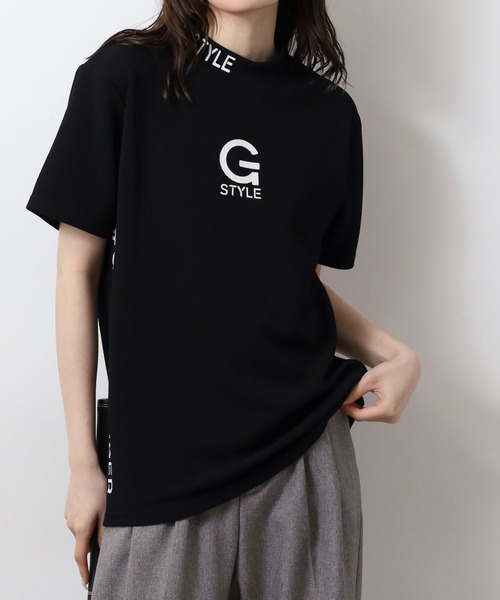 FUNALIVE（ファンアライブ） tシャツ ドライ モックネック ロゴ 半袖T