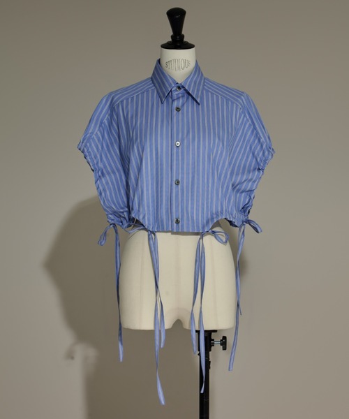 ウジョー UJOH SAMPLE 総柄シャツ ブルー 楽天市場】【中古】UJOH SAMPLE 総柄シャツ ブルー 【210125