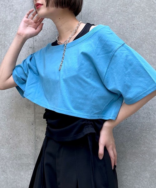 ☆ フロスト☆ページ PAGEBOY（ページボーイ） tシャツ 半袖 オフショルTドロストタンク