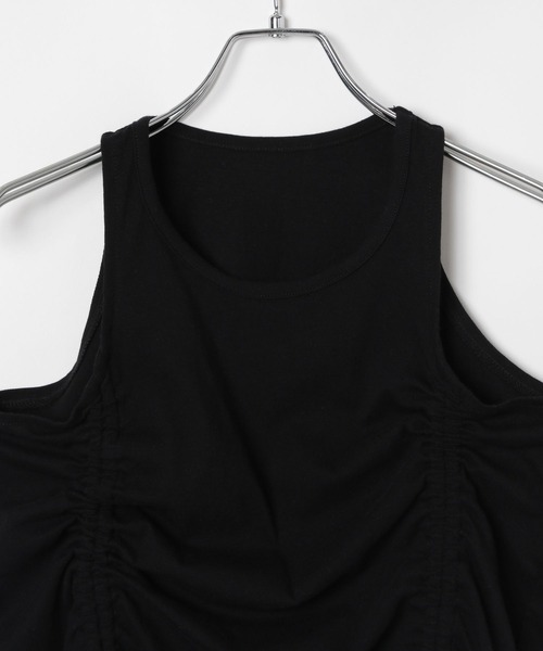 PAGEBOY（ページボーイ） tシャツ 半袖 オフショルTドロストタンク