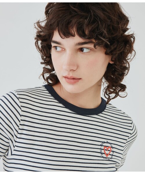 tシャツ PBプリントクルーネック半袖Ｔシャツ レディース PETIT BATEAU tシャツ PBプリントクルーネック半袖Tシャツ