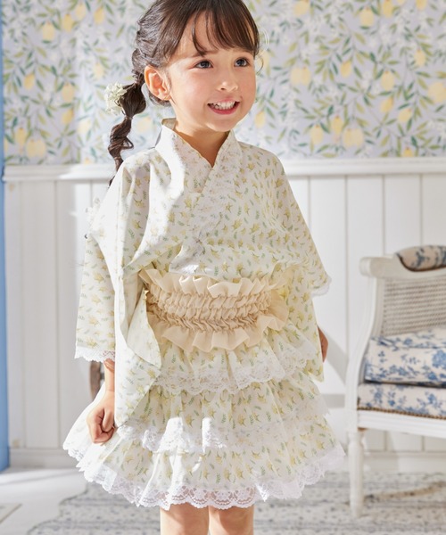 Rebloom 浴衣 「KIDSセパレート浴衣/3点セット」上衣・スカート