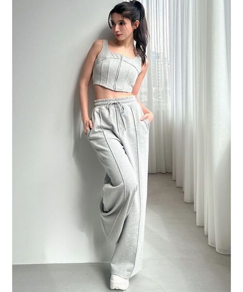 RESEXXY スウェットパンツ ジャージ スウェットワイドパンツ