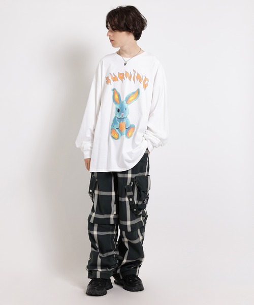 MILKBOY(ミルクボーイ)　GANG RABBIT TEE 2色セット MILKBOY - MILKBOY(ミルクボーイ) GANG RABBIT TEE 2色セットの通販 by