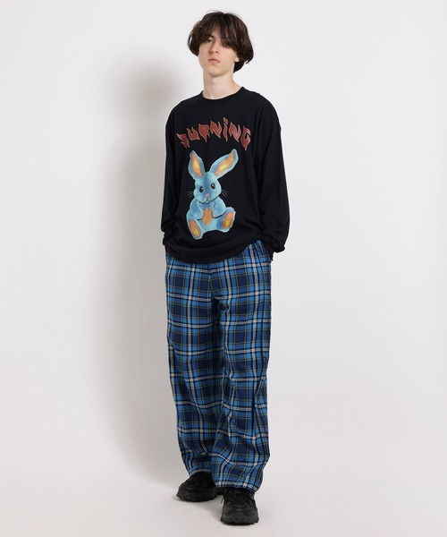MILKBOY（ミルクボーイ） tシャツ BURNIN BUNNY L.S. Tシャツ メンズ