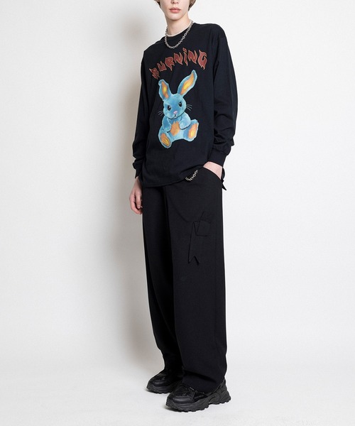 MILK BOY　ミルクボーイ　Tシャツ　ロンT　カットソー　ネイビー　紺 MILK BOY ミルクボーイ Tシャツ ロンT カットソー ネイビー 紺 【公式