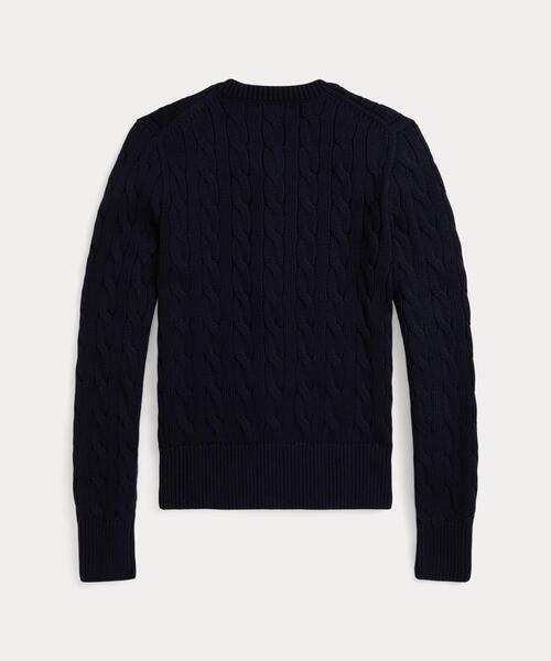 Polo Ralphlaurenカーディガン黒XS POLO RALPH LAUREN(ポロラルフローレン) ：カーディガン 黒