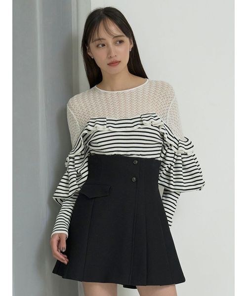 SNIDEL パンツ プリーツスカショーパン レディース : ZOZOTOWN