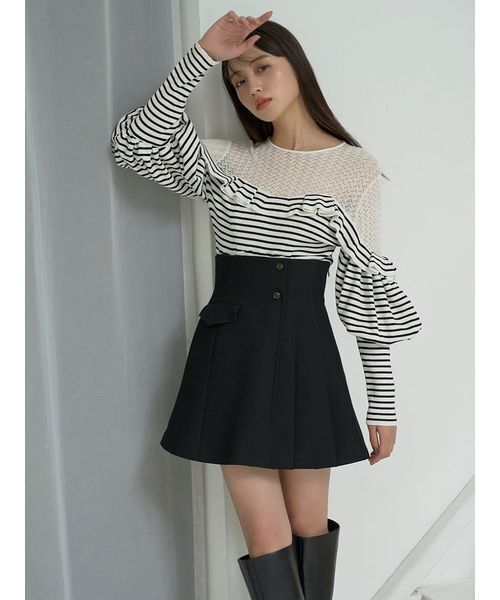 正規品美品/snidel/SWFP242139/プリーツスカショーパン SNIDEL パンツ プリーツスカショーパン レディース : ZOZOTOWN