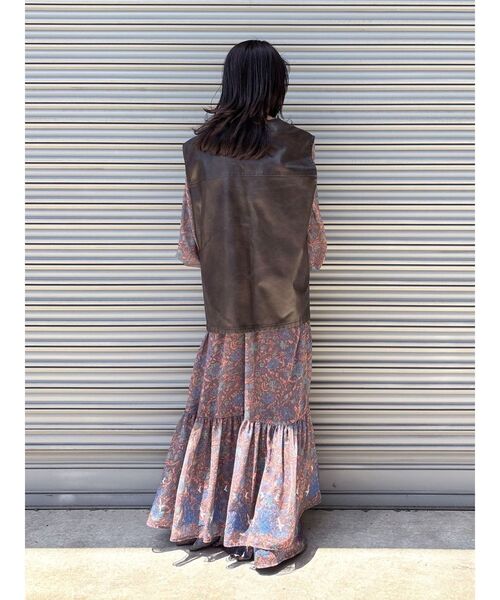 Ungrid（アングリッド） ワンピース フリルデザインエンブロイダリー