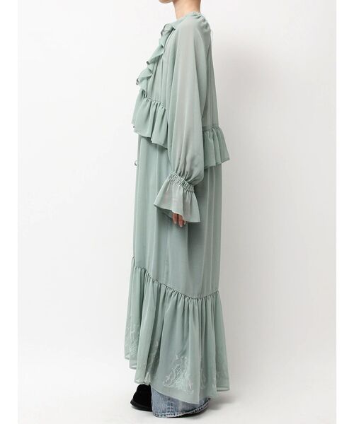 Ungrid（アングリッド） ワンピース フリルデザインエンブロイダリー