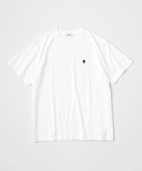 TAKEO KIKUCHI tシャツ 「LIMITED」ワンポイント刺繍 半袖T