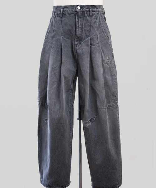SHINYAKOZUKA（シンヤコヅカ） ジーンズ DAMAGED ORDINARY CITY BAGGY