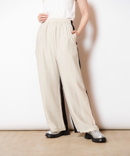 OSMOSIS（オズモーシス） パンツ 2WAYバイカラーパンツ レディース