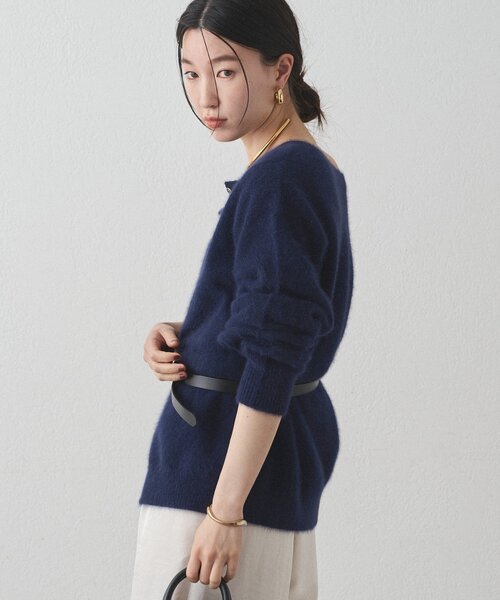 LOUNGEDRESS FURカシミヤ2wayニット 新品タグ付きLOUNGEDRESS(ラウンジドレス)FURカシミヤ2WAYニット