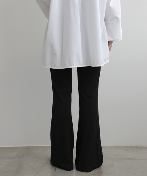 SUNFLOWER EIGHT（サンフラワーエイト） パンツ リブフレアパンツ