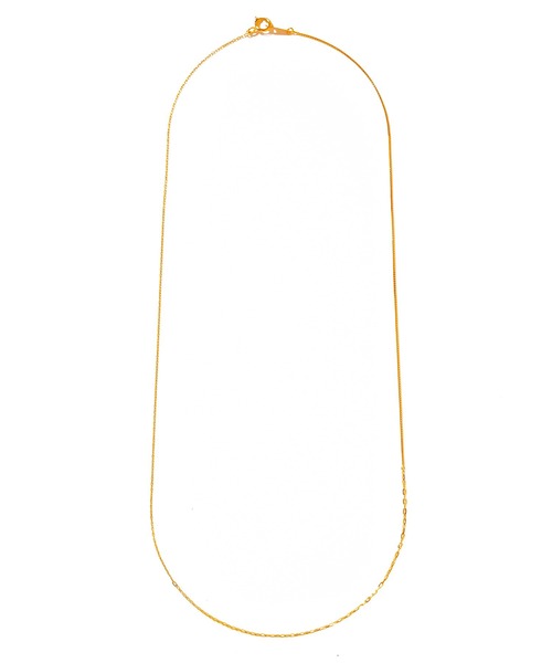 ネックレス 「les bon bon」K18 s.g.b axis necklace/エスジービー アクシス ネックレス BOB752 レディースの画像