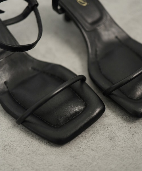 「SESTO」 ヒールサンダル M ブラック レディース_画像2