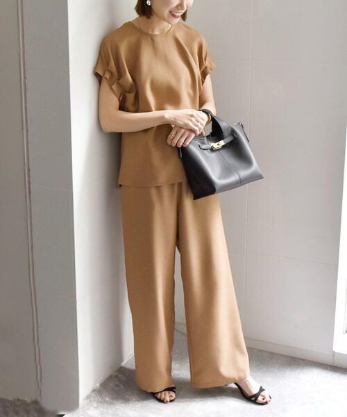 SHIPS any 「SHIPS any」 セットアップ ONE SIZE ブラウン レディース