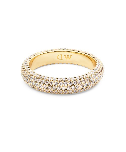 指輪 リング Pave Ring 5MM ローズゴールド／ゴールド／シルバー レディース メンズの画像