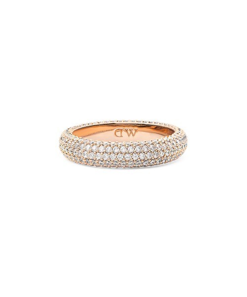 指輪 リング Pave Ring 5MM ローズゴールド／ゴールド／シルバー レディース メンズの画像